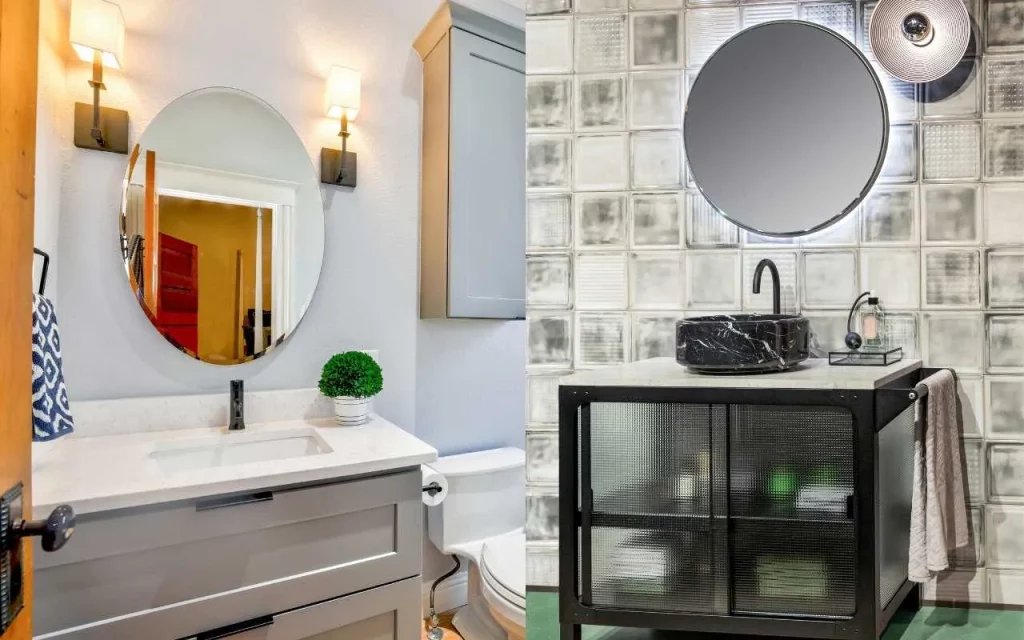 bathroom backlight mirrors